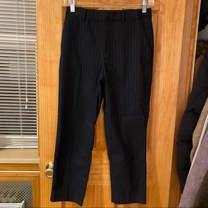 Uniqlo smart Glen-checked ankle length pants